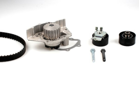 Distributie - Set distributie potrivit CITROEN XANTIA, XSARA, ZX; PEUGEOT 306, 406, 806 1.8/2.0 1995-2005 (curea + intinzator + pompa apa)