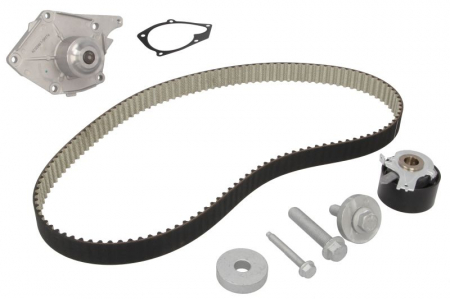 Set distributie potrivit DACIA DUSTER, LOGAN, LOGAN EXPRESS, LOGAN II, LOGAN MCV, LOGAN MCV II, SANDERO; NISSAN KUBISTAR, MICRA III, NOTE 1.5/1.5D dupa 2001 (curea + intinzator + Pompa apa) [1]