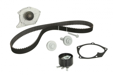 Piese Auto - Set distributie (curea + intinzator + Pompa apa) potrivit DACIA DUSTER; NISSAN ALMERA II, KUBISTAR, MICRA III, NV200; RENAULT CLIO II, CLIO II/HATCHBACK, KANGOO 1.5/1.5D 06.01-