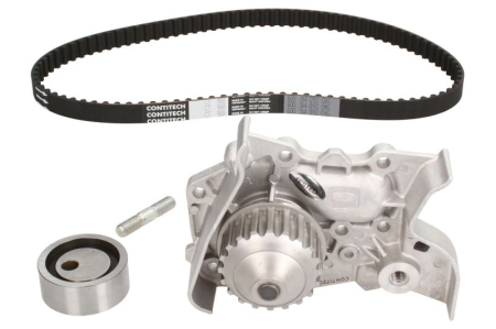 Distributie - Set distributie potrivit DACIA SOLENZA, SUPERNOVA; RENAULT CLIO II, KANGOO, KANGOO EXPRESS, MEGANE I, MEGANE I CLASSIC 1.4/1.6 dupa 1996 (curea + intinzator + pompa apa)