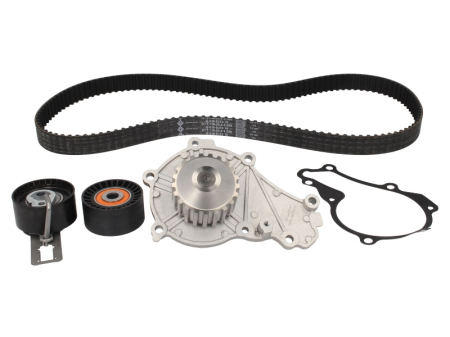 Distributie - Set distributie potrivit DS DS 3; CITROEN C3 II, DS3; FORD FIESTA V, FIESTA VI, KUGA II; MAZDA 2; PEUGEOT 2008 I, 206+, 207 1.4D/1.5/1.6D dupa 2001 (curea + intinzator + pompa apa)