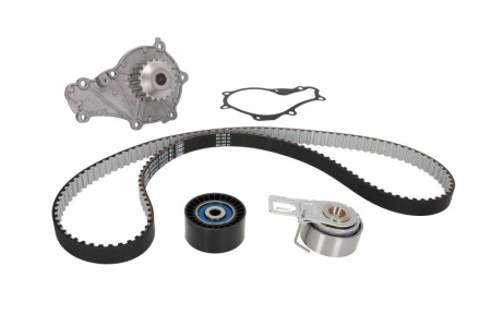 Set distributie potrivit DS DS 3, DS 4, DS 5; CITROEN BERLINGO, BERLINGO MULTISPACE, BERLINGO/MINIVAN, C3 / C3 ORIGIN III, C3 AIRCROSS II 1.2-1.6D dupa 2001 (curea + intinzator + Pompa apa) [1]