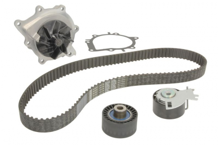 Set distributie potrivit DS DS 4, DS 5, DS 7; CITROEN C4 GRAND PICASSO II, C4 II, C4 PICASSO II, C4 SPACETOURER, C5 AIRCROSS, C5 III 1.5-Electric dupa 2009 (curea + intinzator + Pompa apa) [1]