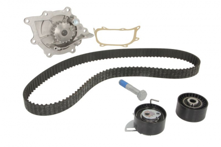 Distributie - Set distributie (curea + intinzator + Pompa apa) potrivit DS DS 4, DS 5, DS 7; CITROEN C4 GRAND PICASSO II, C4 II, C4 PICASSO II, C4 SPACETOURER, C5 AIRCROSS, C5 II 1.5-Electric 04.06-