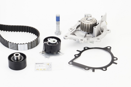 Set distributie potrivit DS DS 4, DS 5, DS 7; CITROEN C4 GRAND PICASSO II, C4 II, C4 PICASSO II, C4 SPACETOURER, C5 AIRCROSS, C5 III 1.5-Electric dupa 2009 (curea + intinzator + pompa apa) [1]
