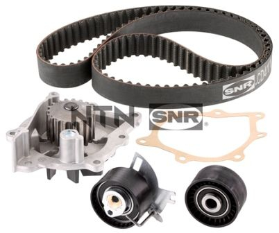 Distributie - Set distributie potrivit DS DS 4, DS 5, DS 7; CITROEN C4 GRAND PICASSO II, C4 II, C4 PICASSO II, C4 SPACETOURER, C5 AIRCROSS, C5 III 1.2-Electric dupa 2009 (curea + intinzator + pompa apa)