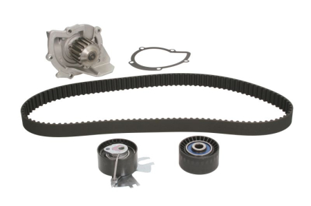 Distributie - Set distributie potrivit DS DS 5; CITROEN C4 GRAND PICASSO I, C4 GRAND PICASSO II, C4 II, C4 PICASSO I, C4 PICASSO II, C5 III, C8, DS4 1.4D-2.0DH dupa 2002 (curea + intinzator + pompa apa)