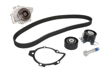 Distributie - Set distributie potrivit DS DS 5; CITROEN C4 GRAND PICASSO I, C4 II, C4 PICASSO I, C5 III, C8, DS4, DS5, JUMPY II; FIAT SCUDO 1.8/2.0D/2.0DH dupa 2002 (curea + intinzator + pompa apa)