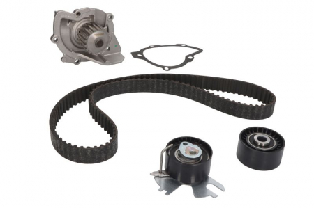 Distributie - Set distributie (curea + intinzator + Pompa apa) potrivit DS DS 5; CITROEN C4 GRAND PICASSO I, C4 II, C4 PICASSO I, C5 III, C8, DS4, DS5, JUMPY II; FIAT SCUDO 2.0D/2.0DH 03.06-