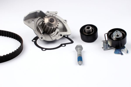 Set distributie potrivit DS DS 5; CITROEN C4 GRAND PICASSO I, C4 II, C4 PICASSO I, C5 III, C8, DS4, DS5, JUMPY II; FIAT SCUDO 2.0D/2.0DH dupa 2002 (curea + intinzator + pompa apa) [1]