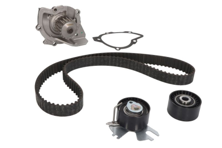 Distributie - Set distributie potrivit DS DS 5; CITROEN C4 GRAND PICASSO I, C4 II, C4 PICASSO I, C5 III, C8, DS4, DS5, JUMPY II; FIAT SCUDO 2.0D/2.0DH dupa 2002 (curea + intinzator + pompa apa)