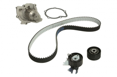 Distributie - Set distributie potrivit DS DS 5; CITROEN C4 GRAND PICASSO I, C4 II, C4 PICASSO I, C5 III, C8, DS4, DS5, JUMPY II; FIAT SCUDO 2.0D/2.0DH dupa 2006 (curea + intinzator + Pompa apa)