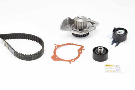 Set distributie potrivit DS DS 5; CITROEN C4 GRAND PICASSO I, C4 II, C4 PICASSO I, C5 III, C8, DS4, DS5, JUMPY II; FIAT SCUDO 2.0D/2.0DH dupa 2002 (curea + intinzator + pompa apa) [1]
