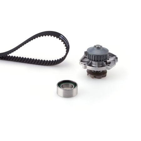 Set distributie potrivit FIAT 500, DOBLO, DOBLO/MINIVAN, FIORINO, FIORINO/MINIVAN, GRANDE PUNTO, PALIO, PANDA, PANDA/HATCHBACK, PUNTO 1.2-1.4CNG dupa 1993 (curea + intinzator + pompa apa) [1]