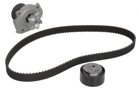 Set distributie (curea + intinzator + Pompa apa) potrivit FIAT 500L, BRAVA, BRAVO I, MAREA, PUNTO, TIPO; JEEP RENEGADE; LANCIA Y 1.2/1.4/1.4LPG 04.97- [1]