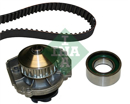Set distributie potrivit FIAT CINQUECENTO, PALIO, PANDA, PANDA/HATCHBACK, PUNTO, SEICENTO / 600/HATCHBACK, TIPO, UNO; LANCIA Y, Y10 0.8-1.2 1982-2010 (curea + intinzator + pompa apa) [1]