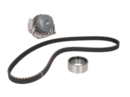 Distributie - Set distributie potrivit FIAT CINQUECENTO, PALIO, PANDA, PANDA/HATCHBACK, PUNTO, SEICENTO / 600, SEICENTO / 600/HATCHBACK, UNO; LANCIA Y 0.8-1.2 dupa 1984 (curea + intinzator + pompa apa)
