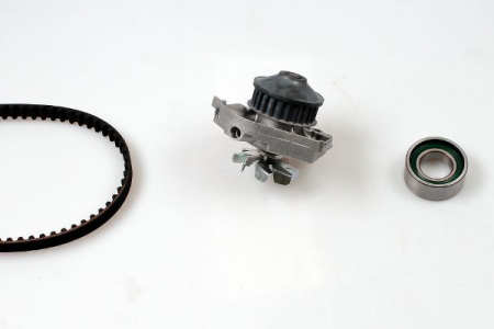 Set distributie potrivit FIAT CINQUECENTO, PALIO, PANDA, PANDA/HATCHBACK, PUNTO, SEICENTO / 600, SEICENTO / 600/HATCHBACK, UNO; LANCIA Y 0.8-1.2 dupa 1984 (curea + intinzator + pompa apa) [1]