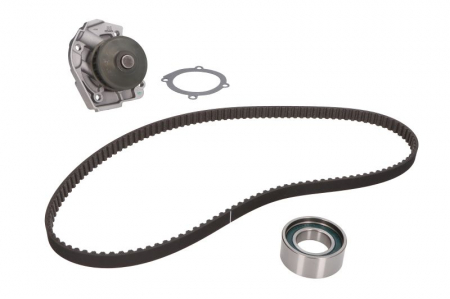 Distributie - Set distributie (curea + intinzator + Pompa apa) potrivit FIAT DOBLO, DOBLO/MINIVAN, FIORINO, FIORINO/MINIVAN, GRANDE PUNTO, PALIO, PANDA, PANDA/HATCHBACK, PUNTO 1.2-1.4CNG 09.93-
