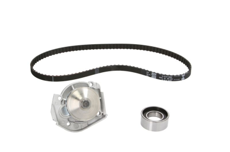 Distributie - Set distributie potrivit FIAT PALIO, PUNTO, SIENA, STRADA; LANCIA Y 1.2/1.3 dupa 1993 (curea + intinzator + pompa apa)