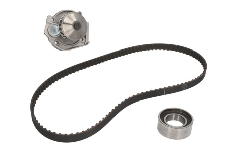 Distributie - Set distributie potrivit FIAT PALIO, PUNTO, SIENA, STRADA; LANCIA Y 1.2/1.3 dupa 1993 (curea + intinzator + pompa apa)