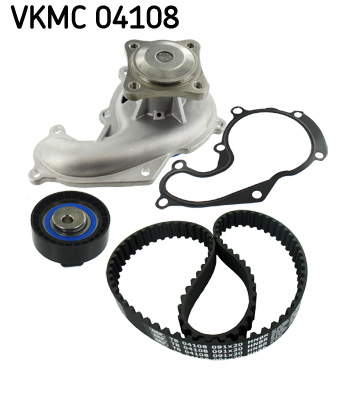 Distributie - Set distributie potrivit FORD C-MAX, FIESTA IV, FIESTA/HATCHBACK, FIESTA/MINIVAN, FOCUS C-MAX, FOCUS I, FOCUS II, FOCUS I/KOMBI 1.8D 1998-2015 (curea + intinzator + pompa apa)