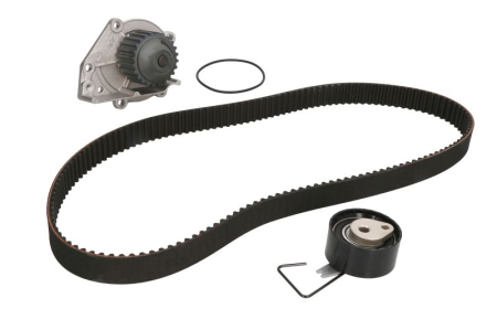 Distributie - Set distributie potrivit FSO POLONEZ III; LAND ROVER FREELANDER I; LOTUS ELISE; MG MG 6, MG TF, MG ZR, MG ZS, MG ZT, MG ZT- T, MGF 1.1-1.8 dupa 1992 (curea + intinzator + pompa apa)