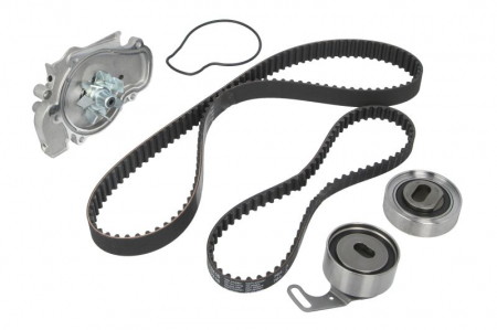 Distributie - Set distributie (curea + intinzator + Pompa apa) potrivit HONDA ACCORD V, ACCORD VI, ODYSSEY, SHUTTLE 1.8-2.3 02.96-06.04