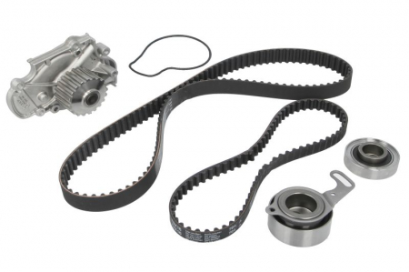 Set distributie (curea + intinzator + Pompa apa) potrivit HONDA ACCORD V, ACCORD VI, ODYSSEY, SHUTTLE 1.8-2.3 02.96-06.04 [1]