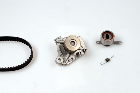 Distributie - Set distributie potrivit HONDA ACCORD VI, CIVIC VI, CRX III, HR-V 1.4/1.5/1.6 dupa 1992 (curea + intinzator + pompa apa)