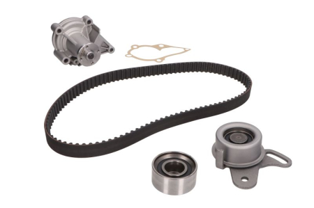 Distributie - Set distributie potrivit HYUNDAI ACCENT, ACCENT I, ACCENT II, ACCENT III, COUPE I, COUPE II, ELANTRA III, GETZ, MATRIX; KIA CERATO I 1.3-1.6 1994-2011 (curea + intinzator + pompa apa)