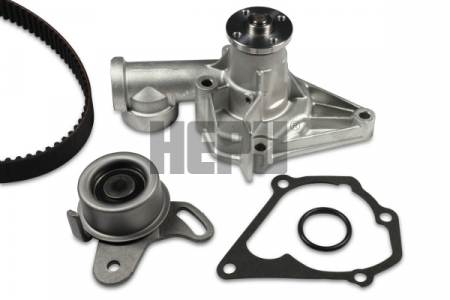 Piese Auto - Set distributie (curea + intinzator + Pompa apa) potrivit HYUNDAI ACCENT II, GETZ 1.3/1.5 01.00-06.09