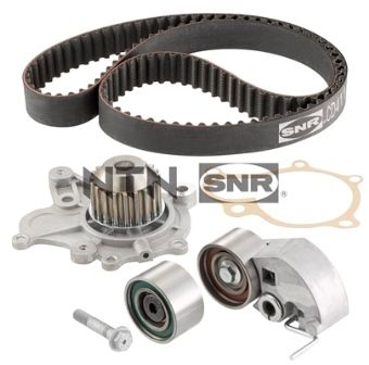 Set distributie potrivit HYUNDAI ACCENT III, ELANTRA III, GRANDEUR, HIGHWAY, I30, SANTA FÉ I, SANTA FÉ II, SANTA FÉ II/SUV, SONATA V 1.5D-2.2D 2001-2015 (curea + intinzator + pompa apa) [1]