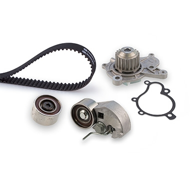 Set distributie potrivit HYUNDAI ACCENT III, ELANTRA III, GRANDEUR, I30, SANTA FÉ I, SANTA FÉ II, SANTA FÉ II/SUV, SONATA V, TRAJET 1.5D-2.2D 2001-2015 (curea + intinzator + pompa apa) [1]