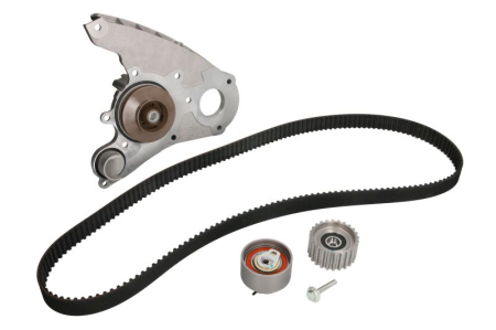 Distributie - Set distributie potrivit IVECO DAILY III, DAILY IV, DAILY V, DAILY VI; FIAT DUCATO 2.0/2.3D/3.0D dupa 2001 (curea + intinzator + pompa apa)