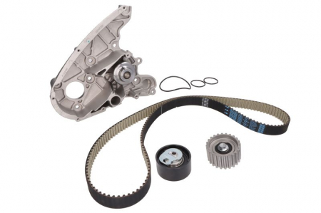 Distributie - Set distributie (curea + intinzator + Pompa apa) potrivit IVECO DAILY III, DAILY IV, DAILY V, DAILY VI; FIAT DUCATO 2.3D 12.01-