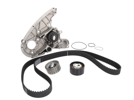 Distributie - Set distributie potrivit IVECO DAILY III, DAILY IV, DAILY V, DAILY VI; FIAT DUCATO 2.3D/3.0D dupa 2001 (curea + intinzator + pompa apa)