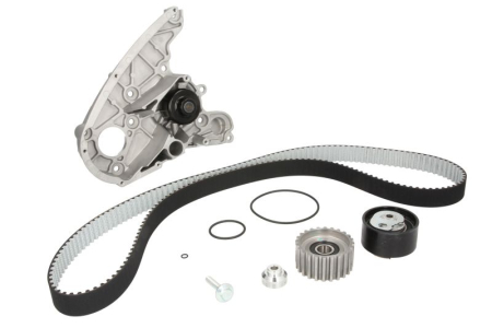 Distributie - Set distributie potrivit IVECO DAILY III, DAILY IV, DAILY V, DAILY VI; FIAT DUCATO 2.3D/3.0D dupa 2001 (curea + intinzator + pompa apa)