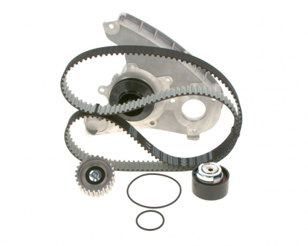 Set distributie potrivit IVECO DAILY IV, DAILY V, DAILY VI; FIAT DUCATO 2.3D/3.0D dupa 2006 (curea + intinzator + Pompa apa) [2]