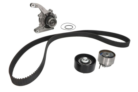 Distributie - Set distributie potrivit JEEP CHEROKEE 2.5D/2.8D 2001-2008 (curea + intinzator + pompa apa)