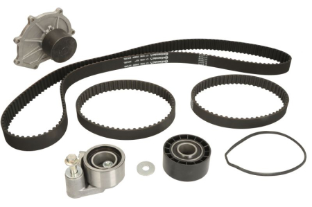 Distributie - Set distributie potrivit LAND ROVER FREELANDER I; MG MG ZS, MG ZT, MG ZT- T; ROVER 45 I, 75, 75 I, 800 2.0/2.5 1996-2006 (curea + intinzator + pompa apa)