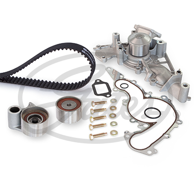 Distributie - Set distributie potrivit LEXUS GS, GX, LS, LX, SC; TOYOTA 4 RUNNER IV, CELSIOR, LAND CRUISER 100, LAND CRUISER 200, SEQUOIA, TUNDRA 4.0/4.3/4.7 dupa 1991 (curea + intinzator + pompa apa)