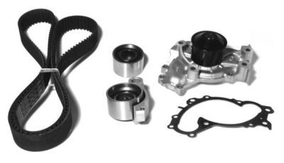 Distributie - Set distributie potrivit LEXUS RX; TOYOTA CAMRY 3.0/3.3 2001-2008 (curea + intinzator + pompa apa)