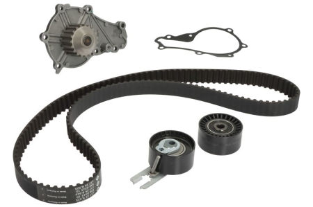 Distributie - Set distributie potrivit MAZDA 2, 3 1.6D 2004-2015 (curea + intinzator + pompa apa)