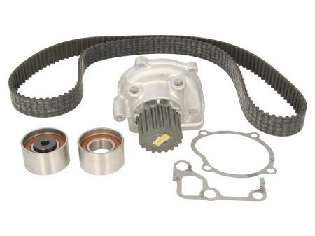 Distributie - Set distributie potrivit MAZDA 3, 6, MPV II 1.6D/2.0D 2002-2010 (curea + intinzator + pompa apa)