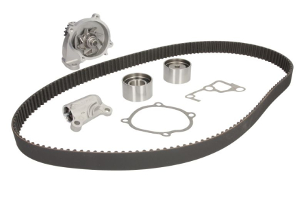 Distributie - Set distributie potrivit MAZDA 3, 6, MPV II 2.0D 2002-2010 (curea + intinzator + pompa apa)