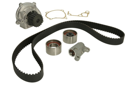 Distributie - Set distributie potrivit MAZDA 3, 6, MPV II 2.0D 2002-2010 (curea + intinzator + pompa apa)