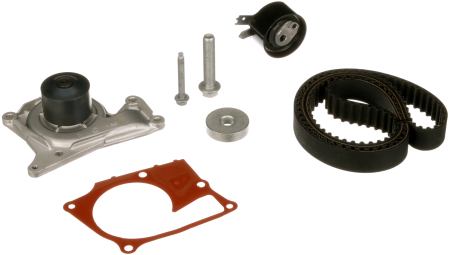 Distributie - Set distributie potrivit MERCEDES A (V177), A (W176), A (W177), B SPORTS TOURER (W246, W242), B SPORTS TOURER (W247) 0.9-1.6 dupa 2008 (curea + intinzator + pompa apa)