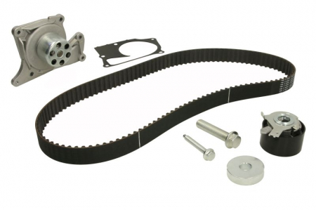 Set distributie (curea + intinzator + Pompa apa) potrivit MERCEDES A (V177), A (W176), A (W177), B SPORTS TOURER (W246, W242), B SPORTS TOURER (W247) 1.2-1.6 02.08- [1]