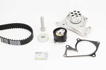 Distributie - Set distributie potrivit MERCEDES A (V177), A (W177), B SPORTS TOURER (W247), CITAN (MPV), CITAN TOURER (W420), CITAN/MINIVAN (W415) 1.0LPG-1.6D dupa 2012 (curea + intinzator + pompa apa)